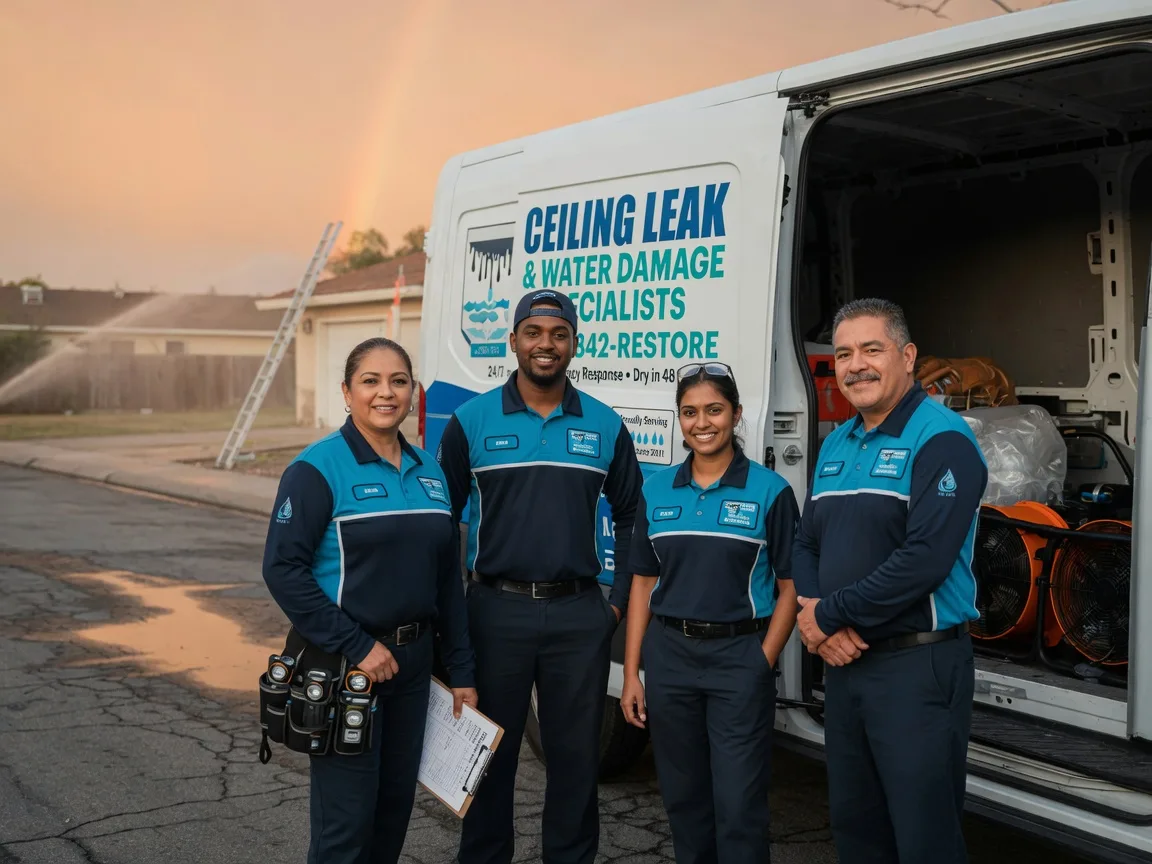 Ceiling Leak Cleanup company in Clyde, OH